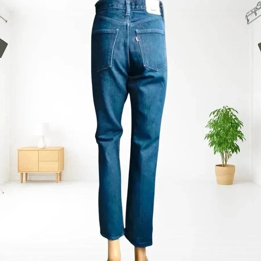 Levi Strauss 70s straight, high-waisted, 100% cotton – photo 3